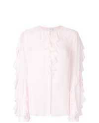 Blusa abbottonata rosa di Giambattista Valli
