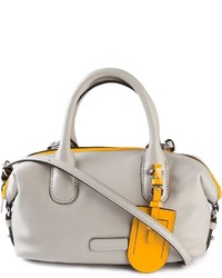 Borsa a mano in pelle grigia di Marc by Marc Jacobs