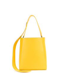 Borsa a secchiello in pelle gialla di Calvin Klein 205W39nyc