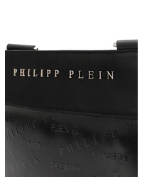 Borsa a tracolla di tela nera di Philipp Plein