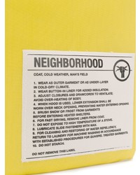 Borsa a tracolla di tela stampata gialla di Neighborhood