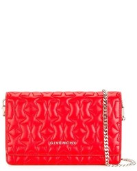 Borsa a tracolla geometrica rossa di Givenchy