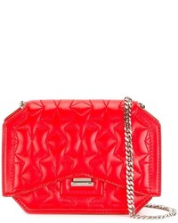 Borsa a tracolla geometrica rossa di Givenchy