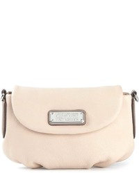 Borsa a tracolla in pelle beige di Marc by Marc Jacobs