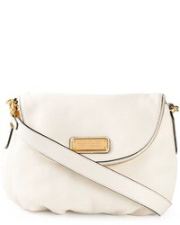 Borsa a tracolla in pelle bianca di Marc by Marc Jacobs