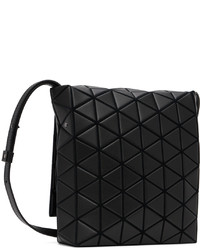 Borsa a tracolla in pelle nera di Bao Bao Issey Miyake