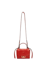Borsa a tracolla in pelle rossa di Givenchy