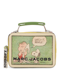 Borsa a tracolla in pelle stampata multicolore di Marc Jacobs