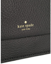 Borsa in pelle stampata blu scuro di Kate Spade