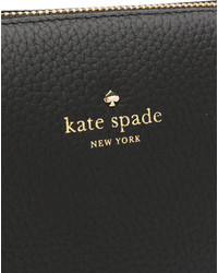 Borsa in pelle stampata nera di Kate Spade