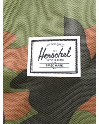 Borsa per lo sport di tela mimetica verde oliva di Herschel Supply Co.