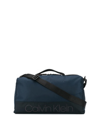 Borsa per lo sport di tela nera di Calvin Klein