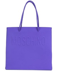 Borsa shopping blu di Moschino
