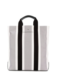 Borsa shopping di tela grigia di Calvin Klein 205W39nyc