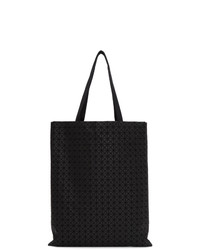 Borsa shopping in pelle nera di Bao Bao Issey Miyake