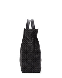 Borsa shopping in pelle nera di Bao Bao Issey Miyake