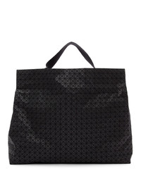 Borsa shopping in pelle nera di Bao Bao Issey Miyake