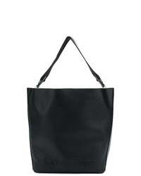 Borsa shopping in pelle nera di Calvin Klein 205W39nyc