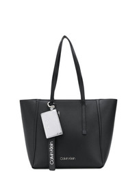 Borsa shopping in pelle nera di Calvin Klein 205W39nyc