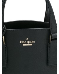 Borsa shopping in pelle nera di Kate Spade
