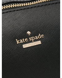 Borsa shopping in pelle nera di Kate Spade