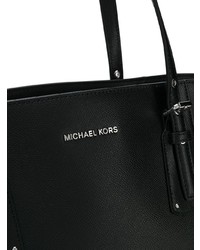 Borsa shopping in pelle nera di MICHAEL Michael Kors