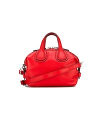 Borsa shopping in pelle rossa di Givenchy