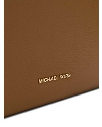 Borsa shopping in pelle terracotta di MICHAEL Michael Kors