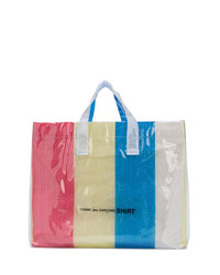 Borsa shopping multicolore di Comme Des Garcons SHIRT