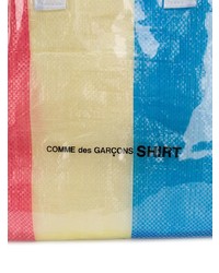 Borsa shopping multicolore di Comme Des Garcons SHIRT