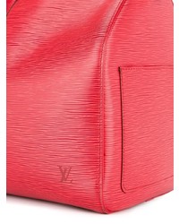 Borsone in pelle rosso di Louis Vuitton Vintage
