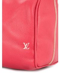Borsone in pelle rosso di Louis Vuitton Vintage