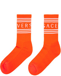 Calzini arancioni di Versace