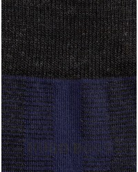 Calzini di lana grigio scuro di Hugo Boss