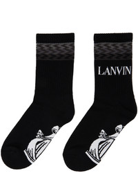 Calzini grigio scuro di Lanvin