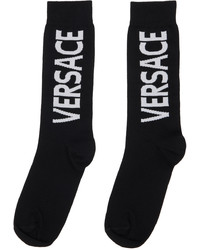 Calzini neri e bianchi di Versace