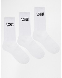 Calzini stampati bianchi di Vans