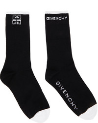 Calzini stampati neri e bianchi di Givenchy