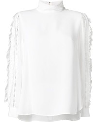 Camicetta decorata bianca di Muveil