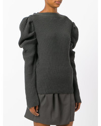Camicetta di lana grigio scuro di Nina Ricci