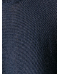 Camicetta di lana lavorata a maglia blu scuro di P.A.R.O.S.H.
