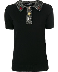 Camicetta di lana nera di Dolce & Gabbana