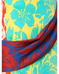 Camicetta di seta a fiori acqua di Diane von Furstenberg