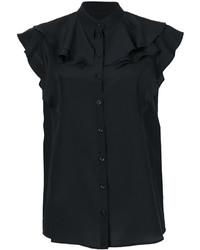 Camicetta di seta nera di Givenchy