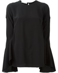 Camicetta di seta nera di Givenchy