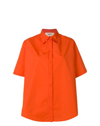 Camicia a maniche corte arancione di Ports 1961