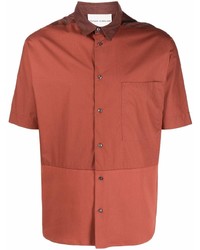 Camicia a maniche corte arancione di Stephan Schneider