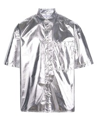 Camicia a maniche corte argento di The Celect