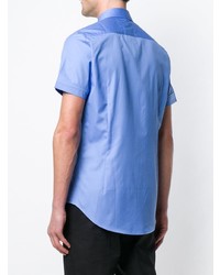 Camicia a maniche corte azzurra di Vivienne Westwood