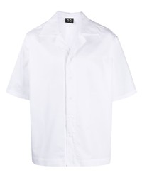 Camicia a maniche corte bianca di 44 label group